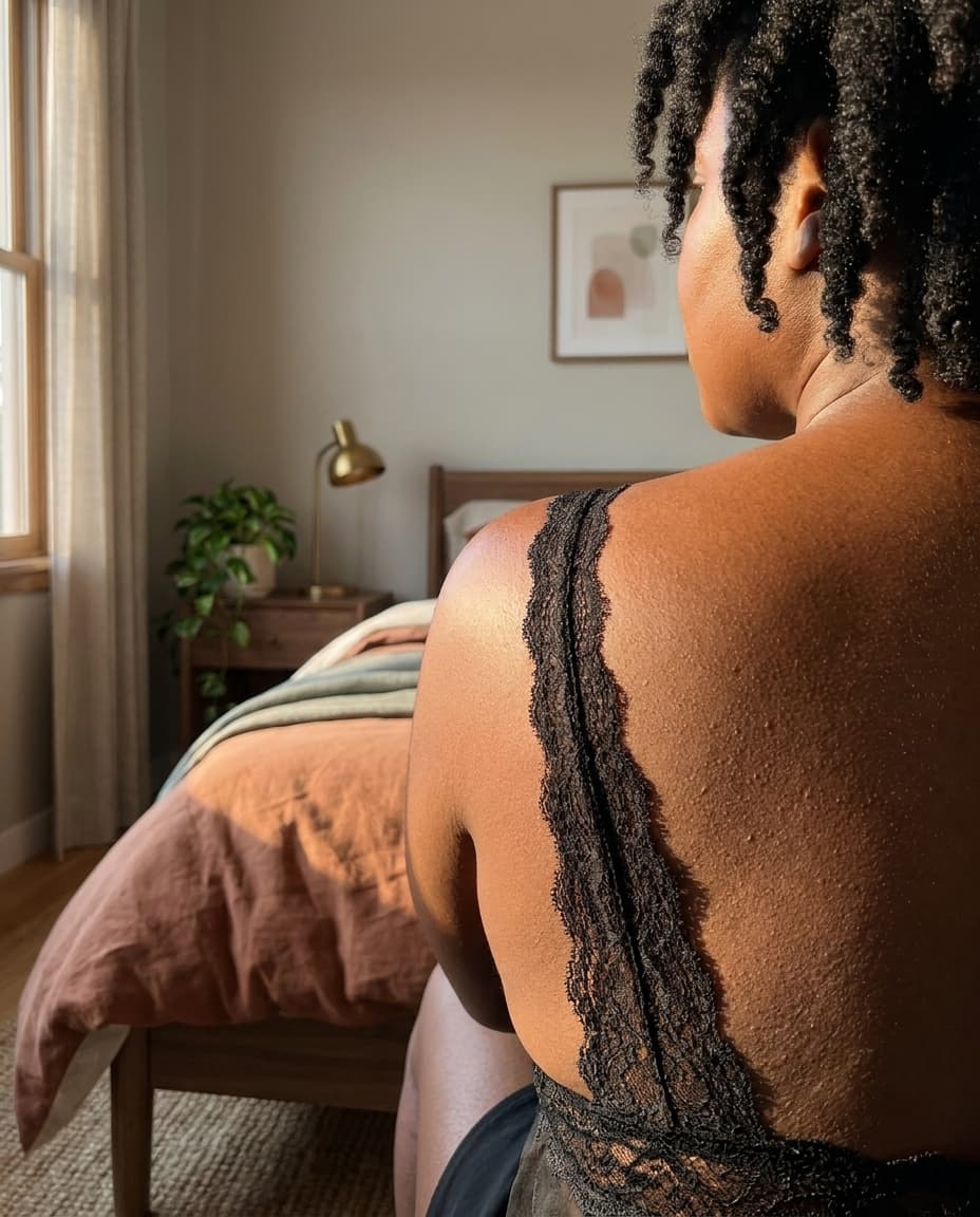 Lace at the Shoulder