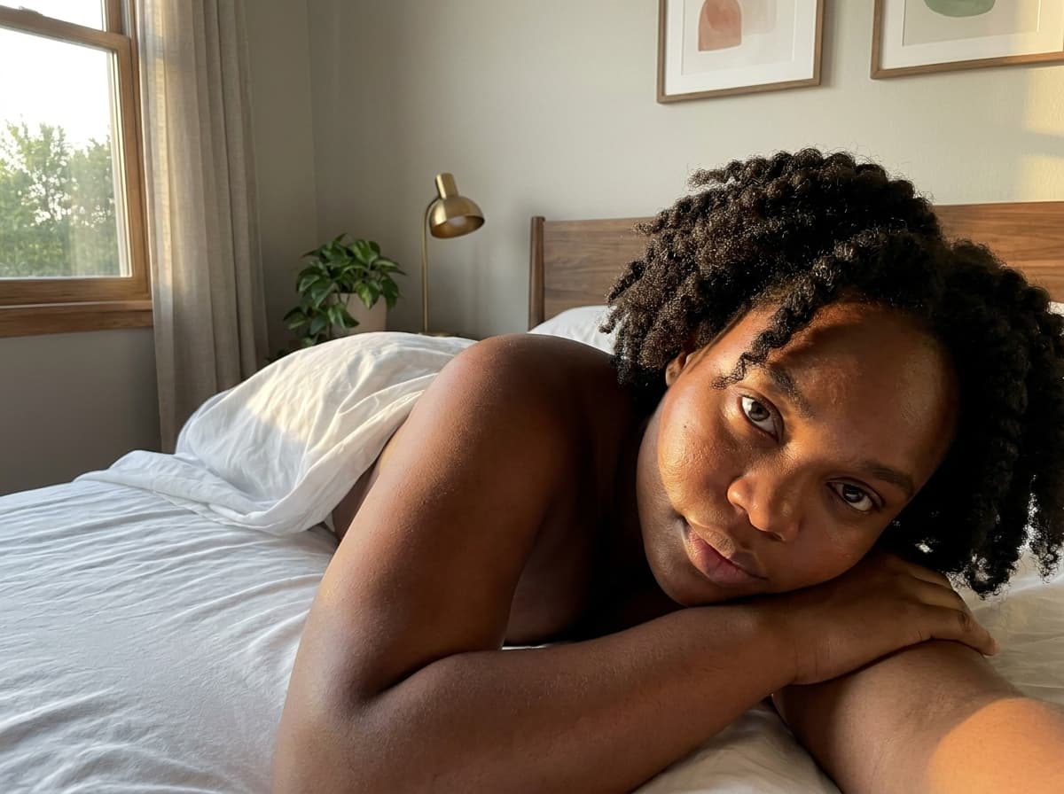 Shadow-Draped Recline