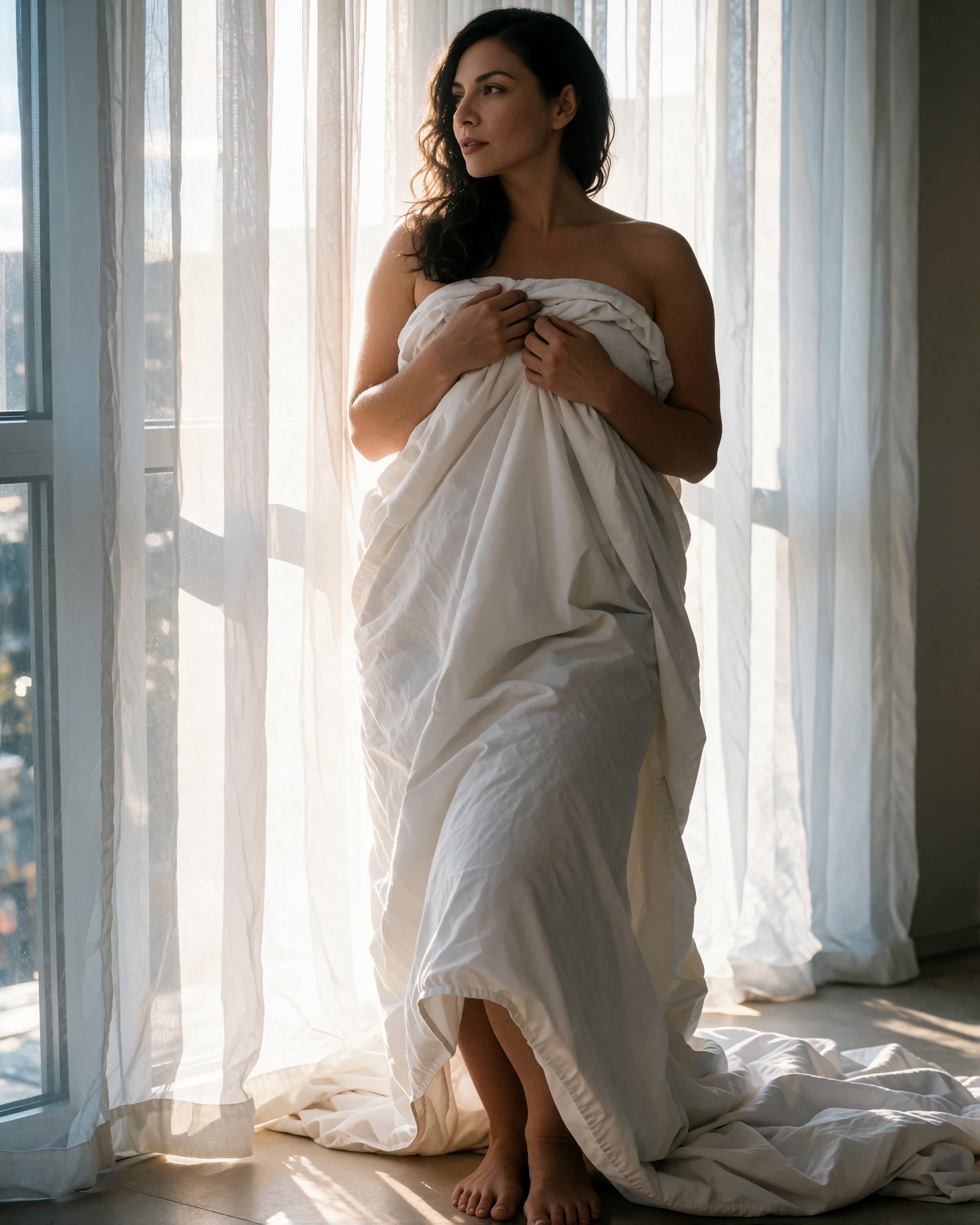Sheet at the Window